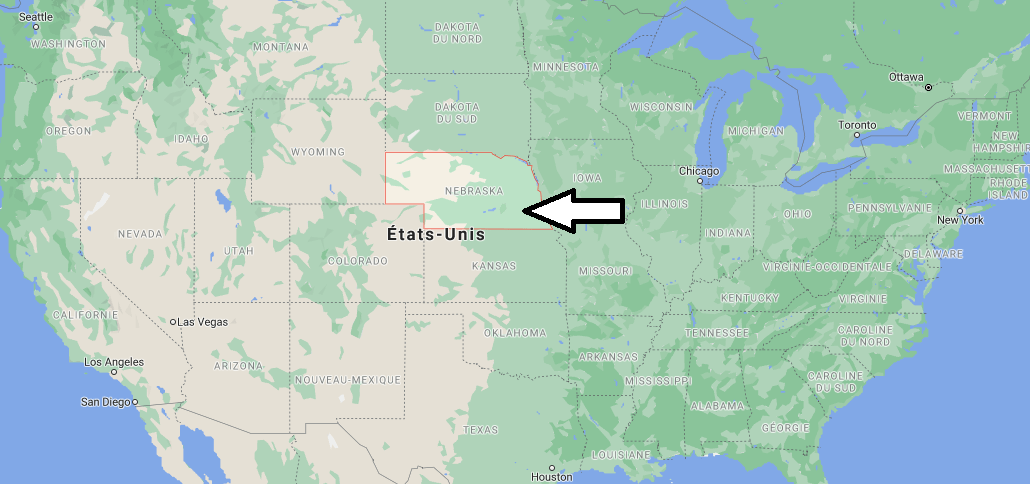 Où se situe le Nebraska