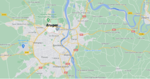 Où se trouve Bruges en France