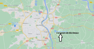 Où se trouve Carignan-de-Bordeaux