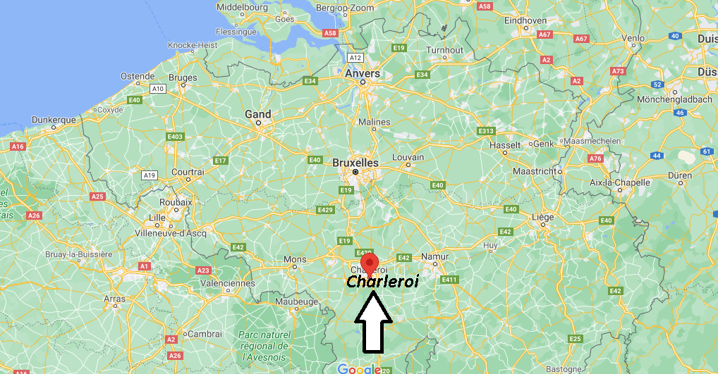 Où se trouve Charleroi