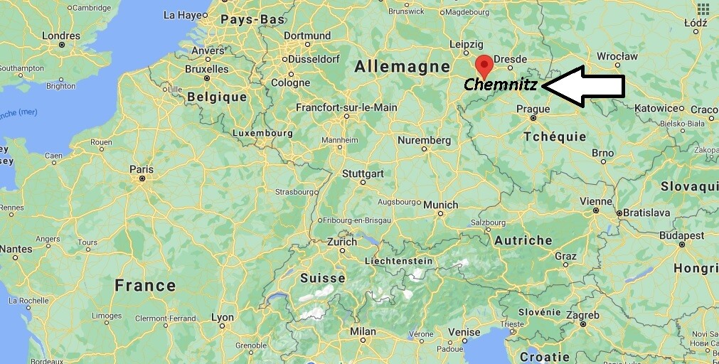 Où se trouve Chemnitz