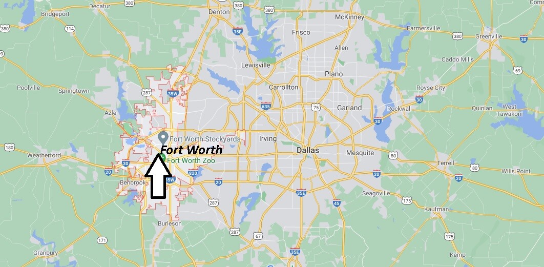 Où se trouve Fort Worth
