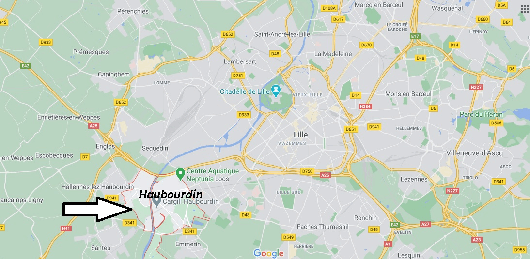 Où se trouve Haubourdin