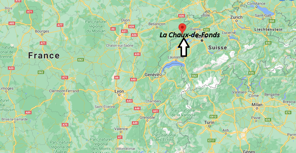 Où se trouve La Chaux-de-Fonds