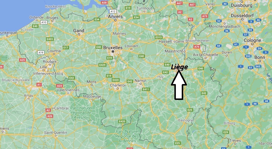 Où se trouve Liège
