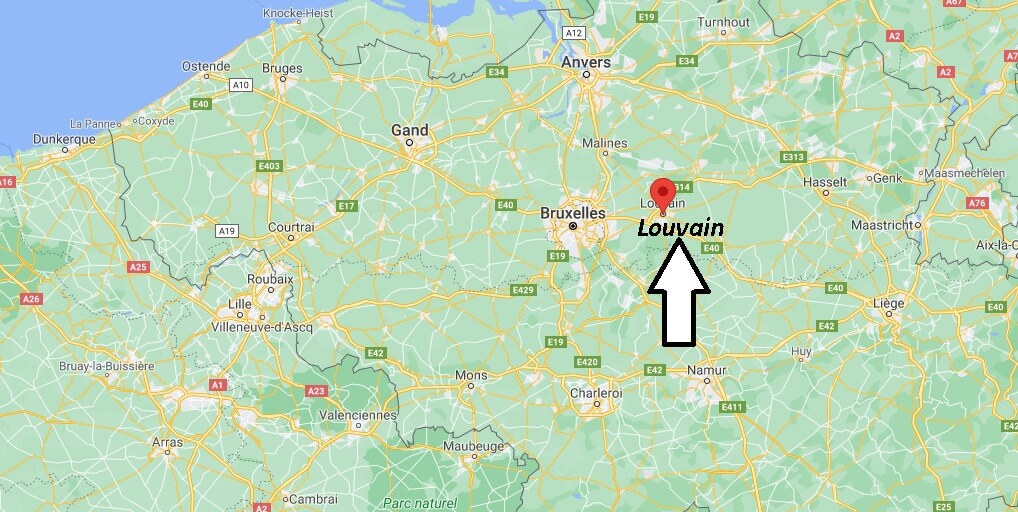 Où se trouve Louvain