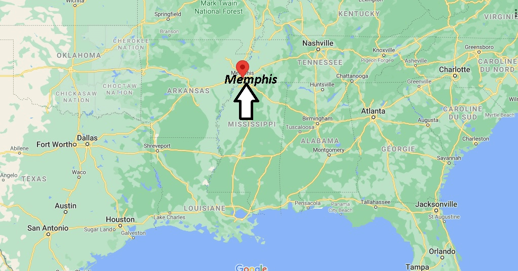 Où se trouve Memphis