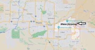 Où se trouve Mesa (Arizona)
