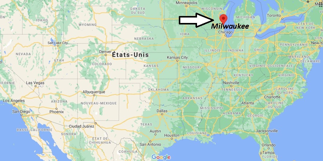 Où se trouve Milwaukee