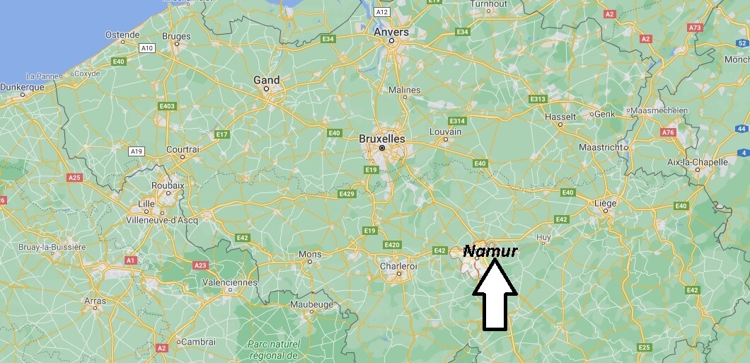 Où se trouve Namur