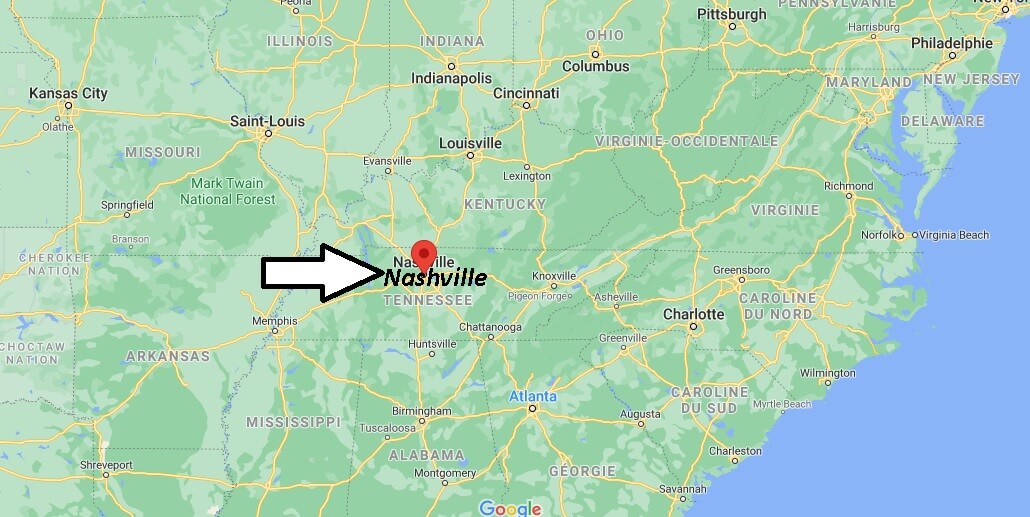 Où se trouve Nashville