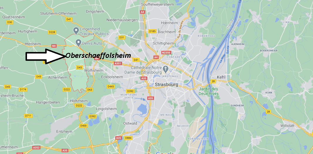 Où se trouve Oberschaeffolsheim