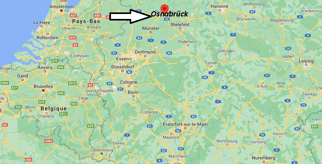 Où se trouve Osnabrück