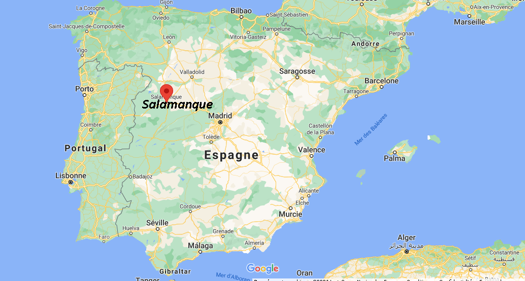 Où se trouve la ville de Salamanca