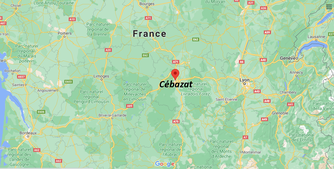 Dans quelle région se trouve Cébazat