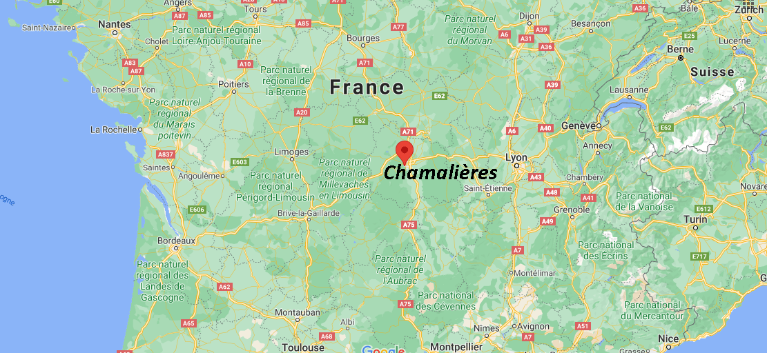 Dans quelle région se trouve Chamalières