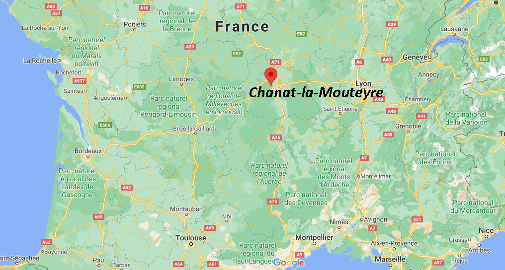 Dans quelle région se trouve Chanat-la-Mouteyre