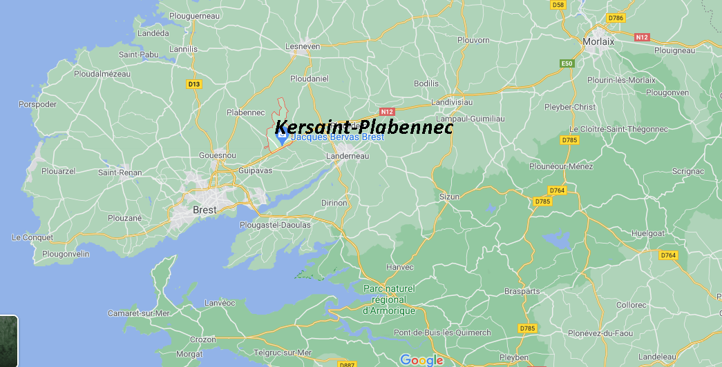 Dans quelle région se trouve Kersaint-Plabennec