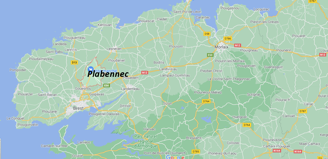 Dans quelle région se trouve Plabennec