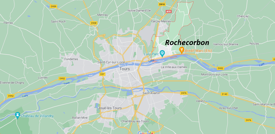 Dans quelle région se trouve Rochecorbon