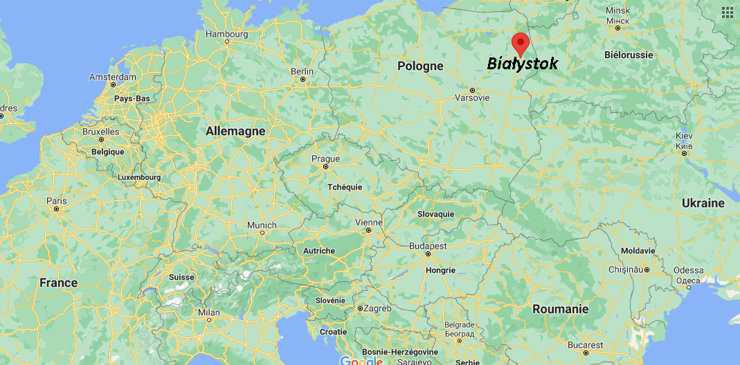 Où se situe Białystok