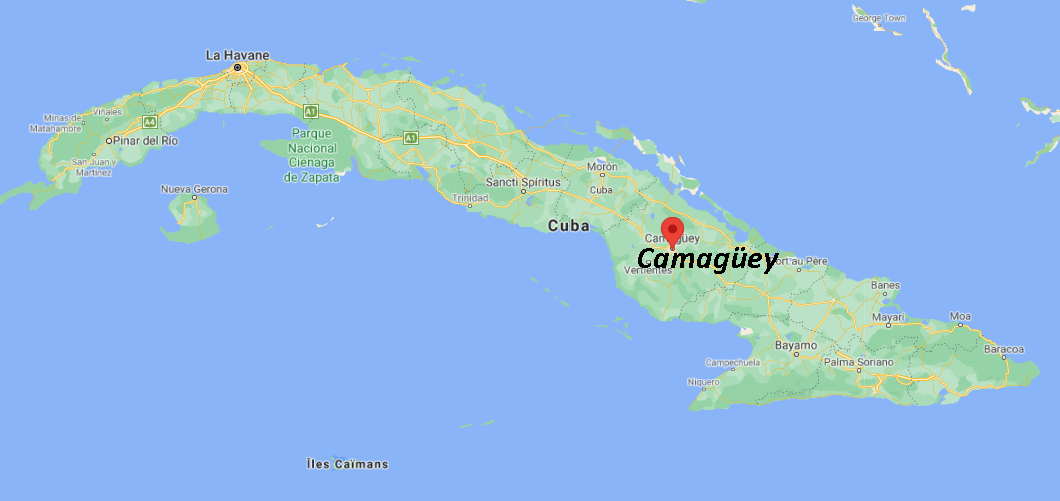 Où se situe Camagüey