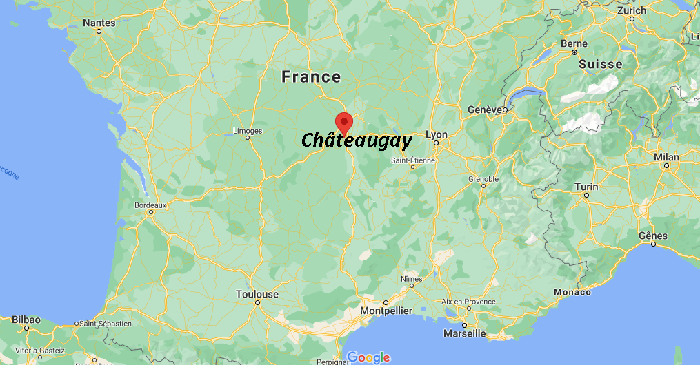 Où se situe Châteaugay (Code postal 63119)