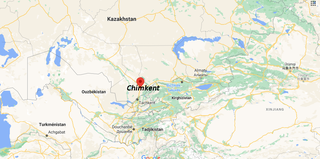 Où se situe Chimkent