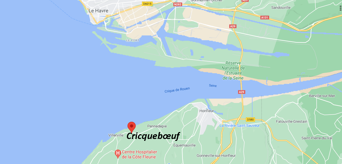 Où se situe Cricquebœuf (14113)
