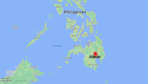 Où se situe Davao