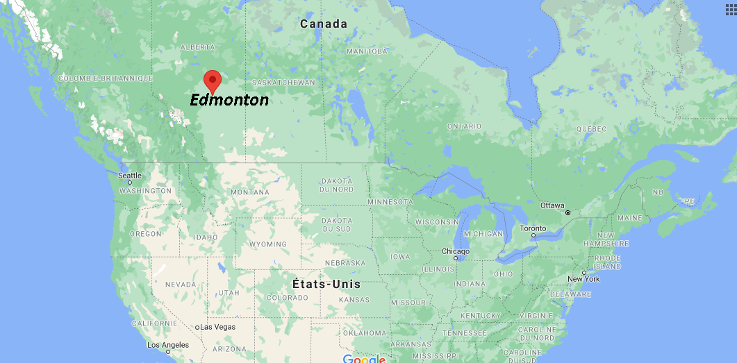 Où se situe Edmonton