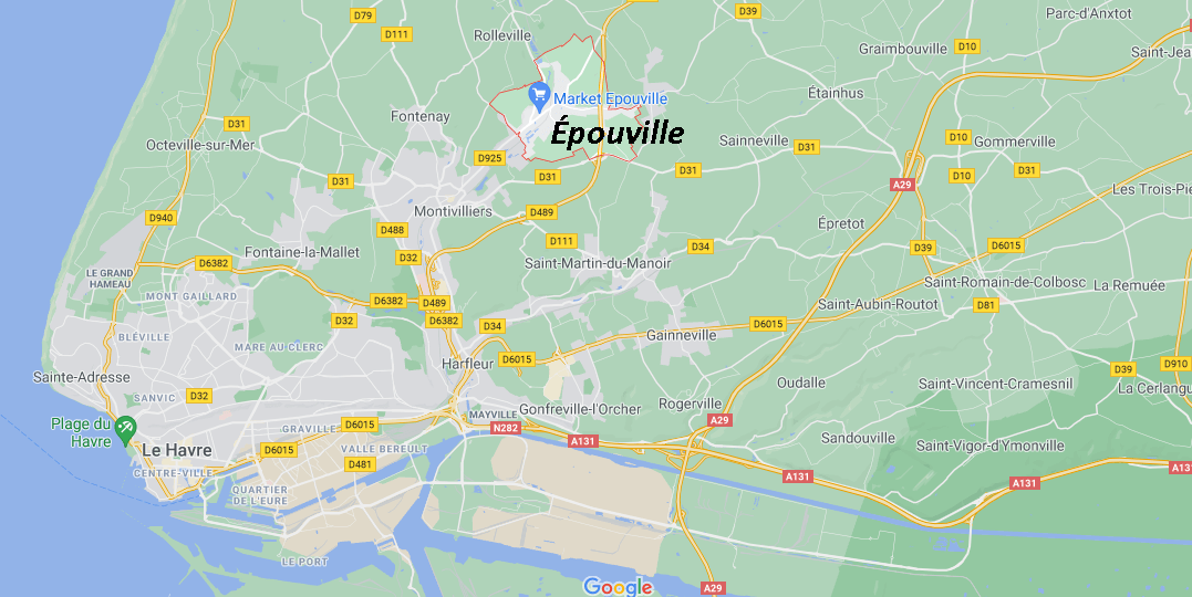 Où se situe Épouville (76133)