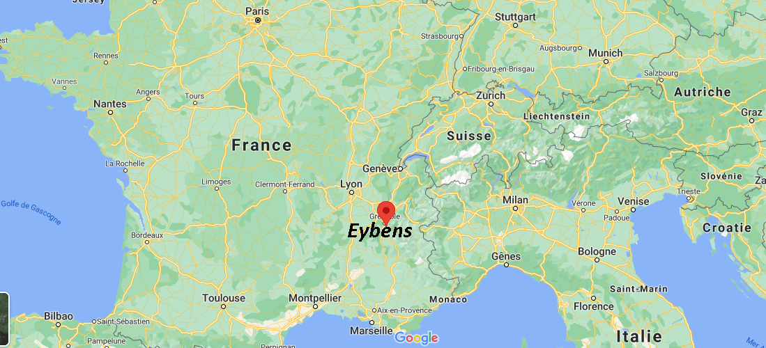 Où se situe Eybens (38320)