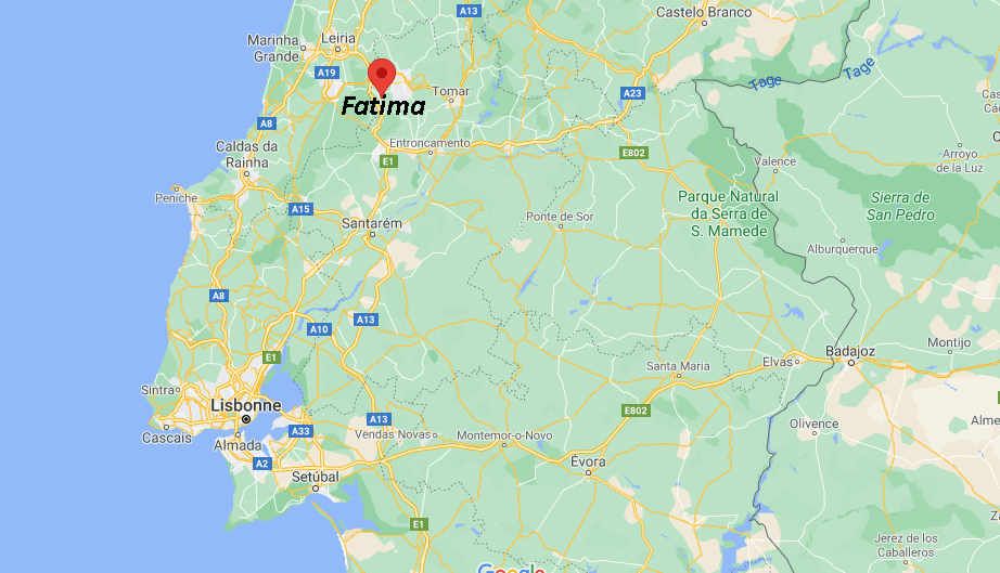 Où se situe Fatima