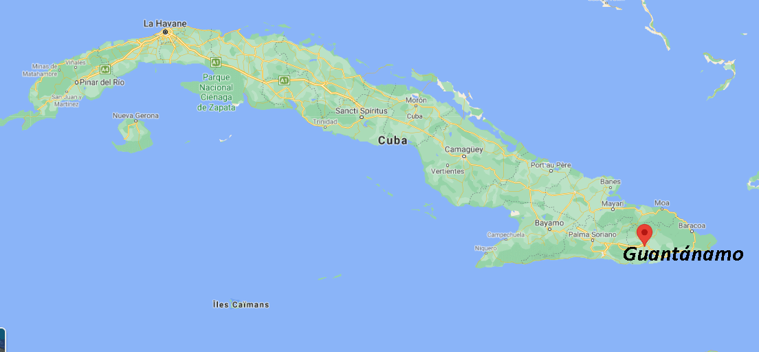 Où se situe Guantánamo