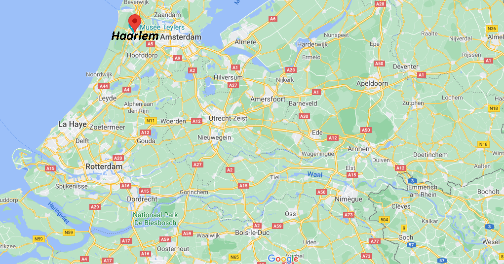 Où se situe Haarlem