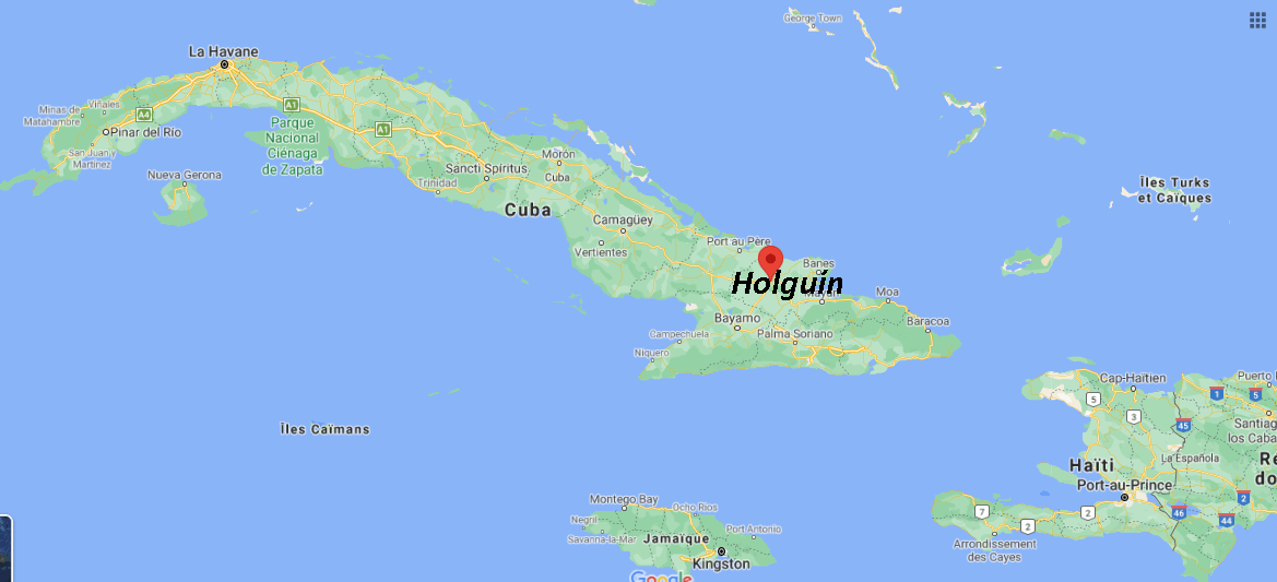 Où se situe Holguín