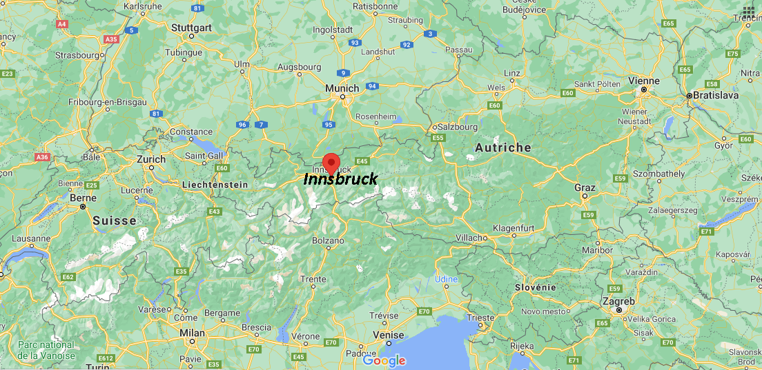 Où se situe Innsbruck