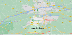 Où se situe Joué-lès-Tours (Code postal 37510)