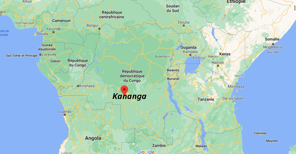 Où se situe Kananga