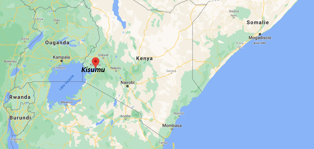 Où se situe Kisumu