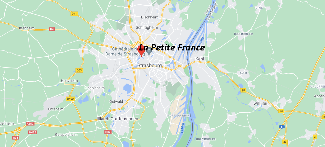 Où se situe La Petite France