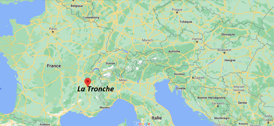 Où se situe La Tronche (38700)
