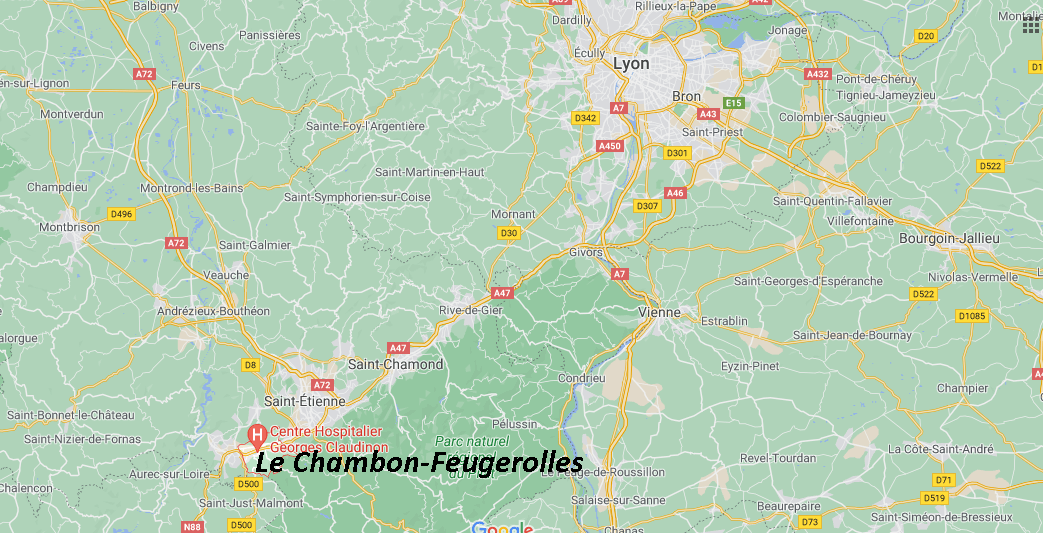 Où se situe Le Chambon-Feugerolles (42500)
