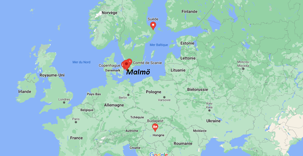 Où se situe Malmö