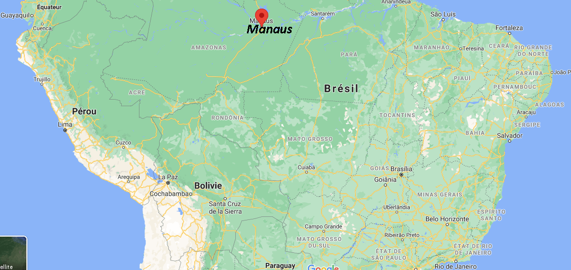 Où se situe Manaus