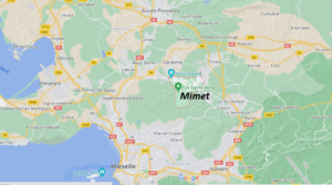 Où se situe Mimet (Code postal 13105)