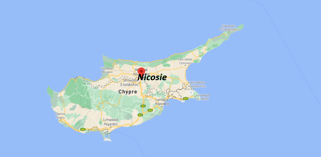 Où se situe Nicosie
