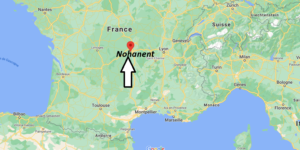 Où se situe Nohanent (Code postal 63830)
