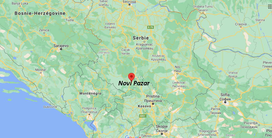 Où se situe Novi Pazar